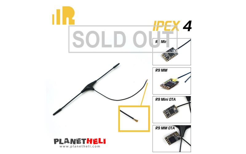 FrSky 900MHz Ipex4 Dipole T Antenna for R9 Mini / R9 MM / R9 Mini OTA / R9 MM OTA Receiver